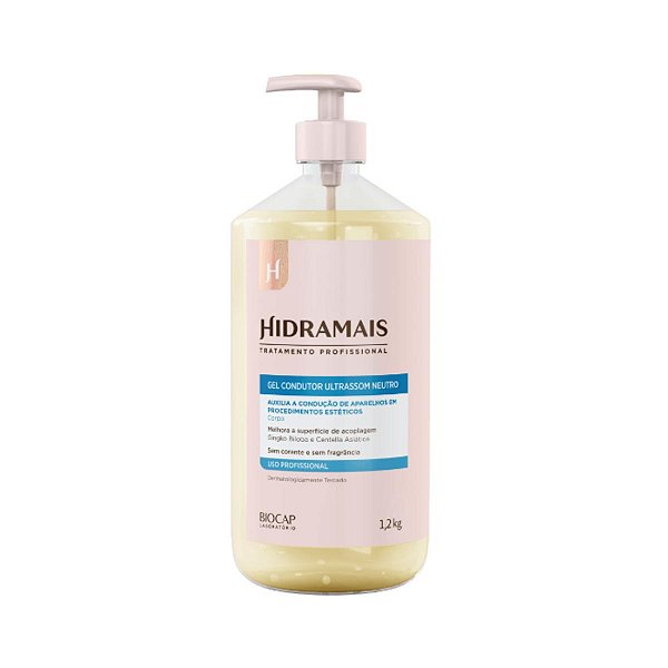 Gel Condutor Ultrassom Neutro 1,2Kg Hidramais