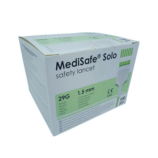 Lancetas Automáticas Agulha P/controle De Glicose 29g 100un