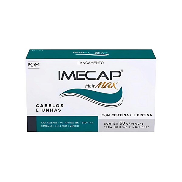 Imecap Hair Max Para Cabelo e Unhas 60 Cápsulas