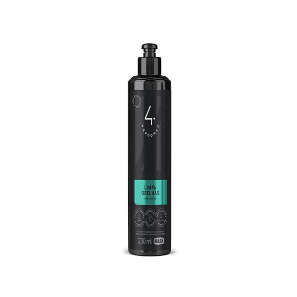 Solução Limpa Orelhas Cães Gatos 230ML - Ibasa