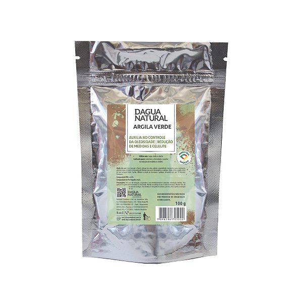 Argilas Cuidado da Pele Sachê 100g D AGUA NATURAL