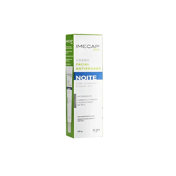 Imecap Face Creme Facial Antirrugas Noite Nano Q10
