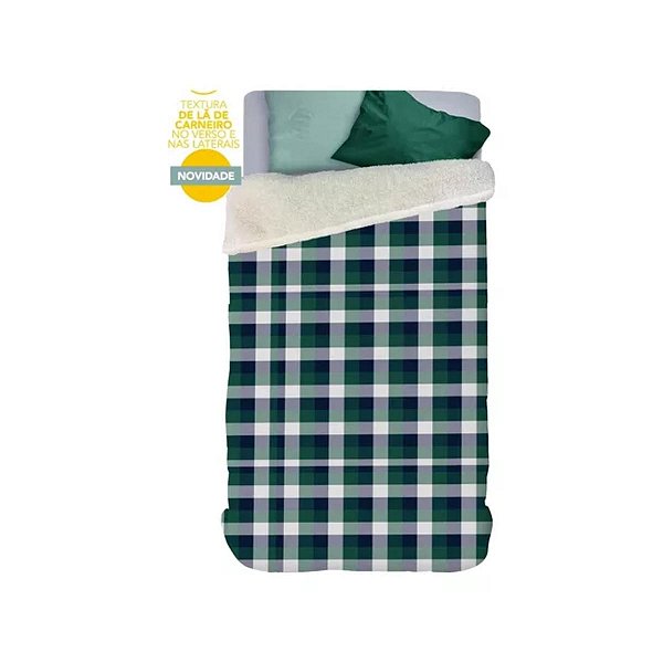 Cobertor Dupla Face Solteiro 1,50 X 2,00m Lepper