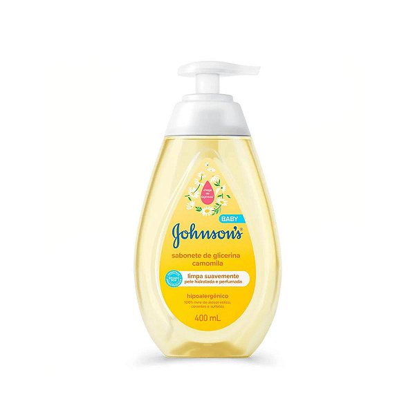 Sabonete Líquido de Glicerina Camomila 400ml Johnson's Baby