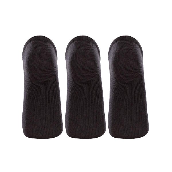Kit com 3 Pares de Meia Sapatilha Invisivel Lupo