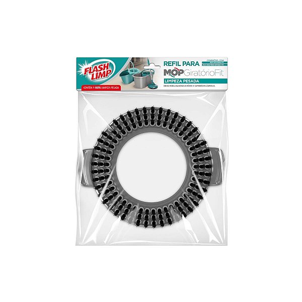 Refil para Mop Giratório Fit Limpeza Pesada Flash Limp