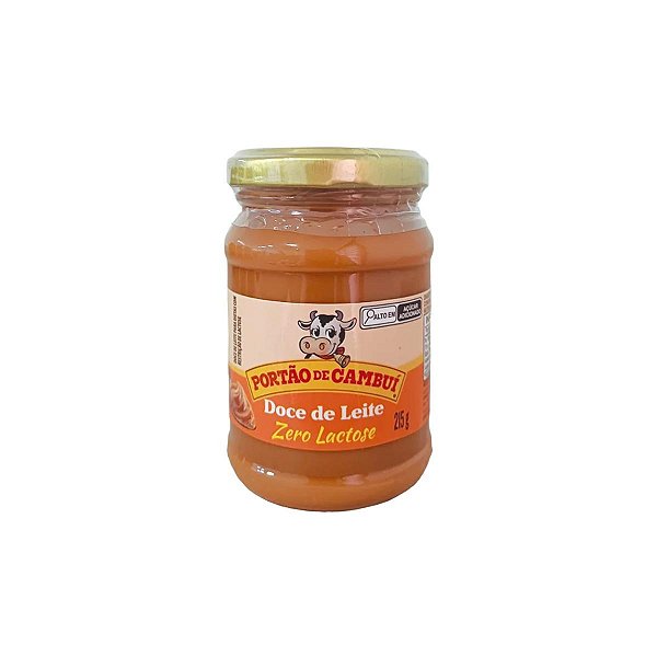 Doce de Leite Pastoso 215g zero lactose Portão Cambuí