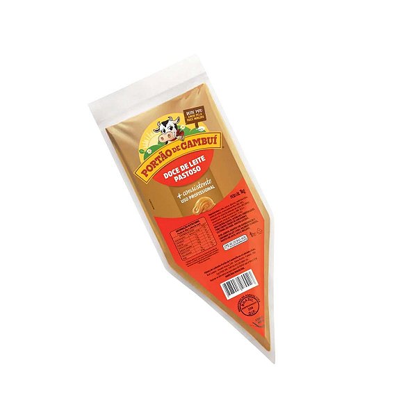 Bisnaga de Doce de Leite 1Kg P/ Confeitaria Portão De Cambuí