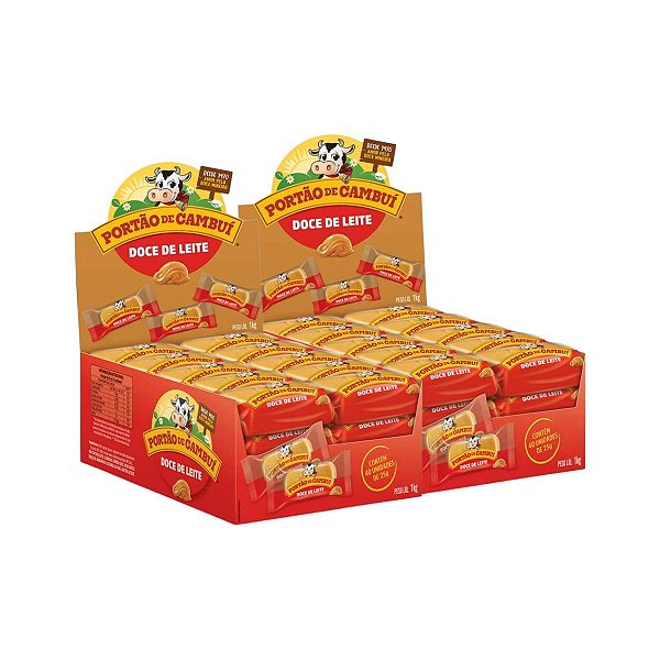 2 Doce de leite Clássica 40 unidades de 23g Portão De Cambuí