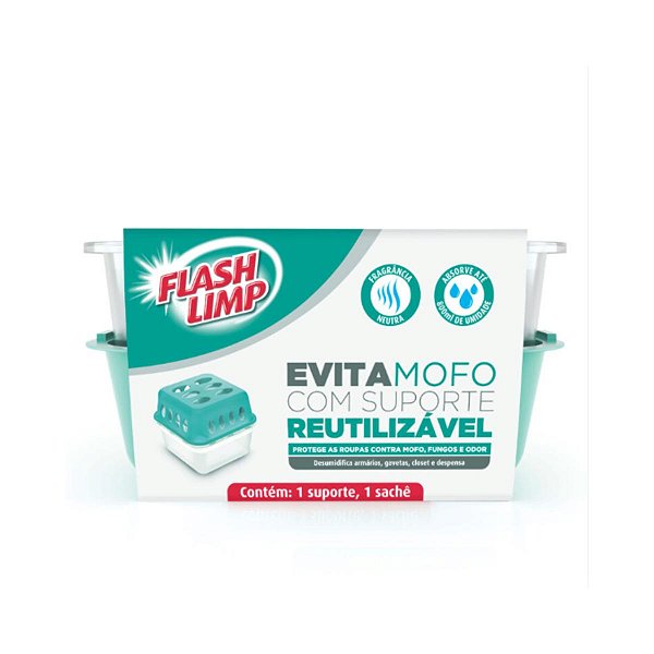 Anti Mofo Evita Mofo Reutilizável 400g Flash Limp