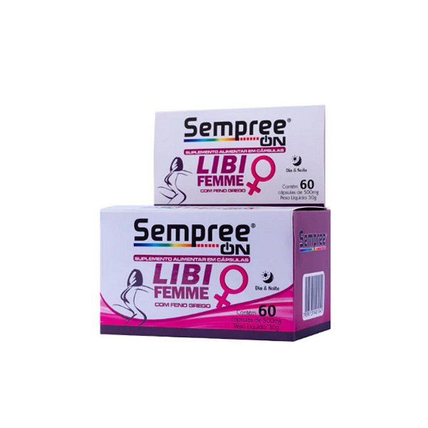 Libi Femme Feno Grego + Vitaminas E Minerais Mulher 60 Caps