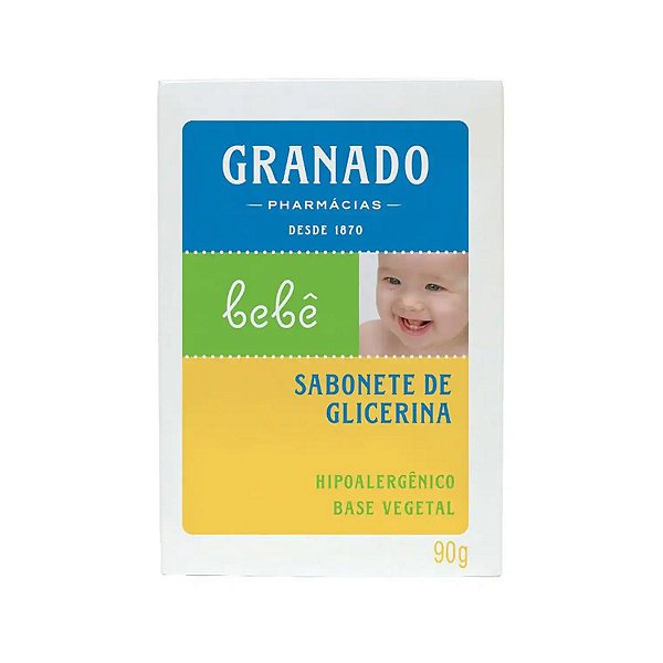 Sabonete em Barra de Glicerina Granado Bebê Tradicional 90g