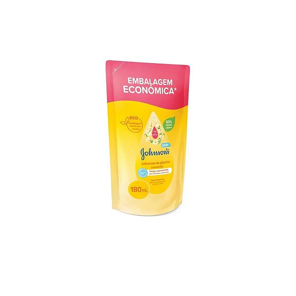 Refil Sabonete Líquido Glicerina Camomila 180ml  Johnson's