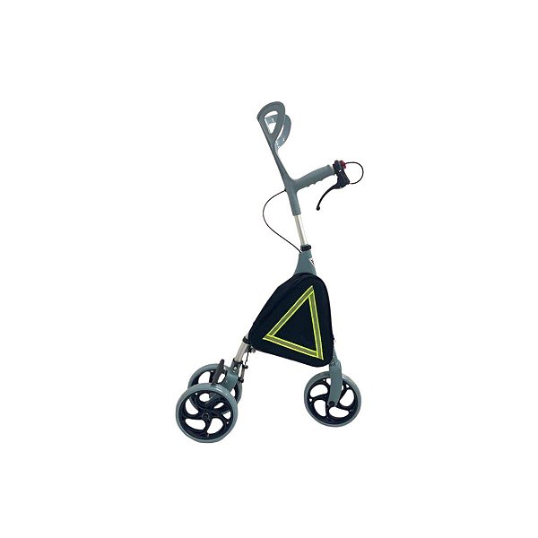 Muleta canadense Reforçada Com Rodas e Freio Supermedy