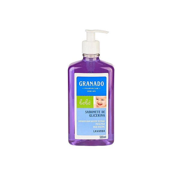 Sabonete Líquido de Glicerina Granado Bebê Lavanda 500ml