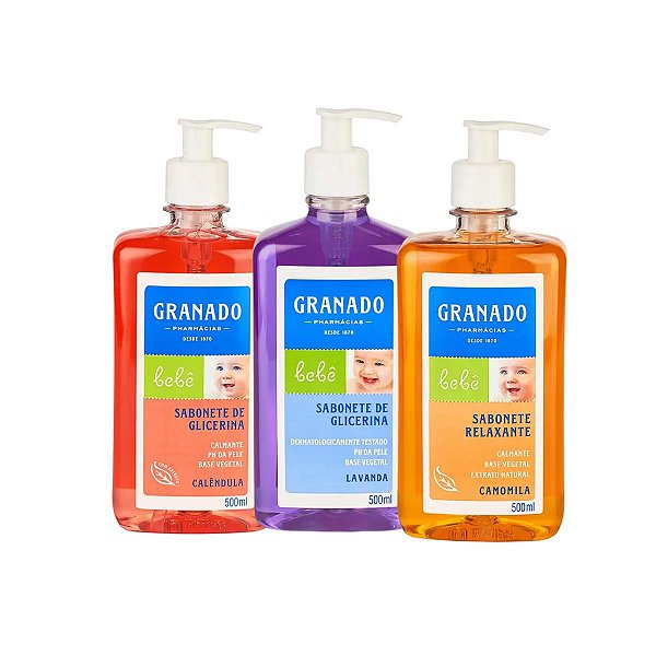 Sabonete Líquido de Glicerina Granado Bebê 500ml