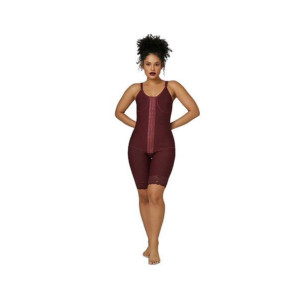 Cinta Pós Cirurgica C/ Colchete Short Reforço Total New Form