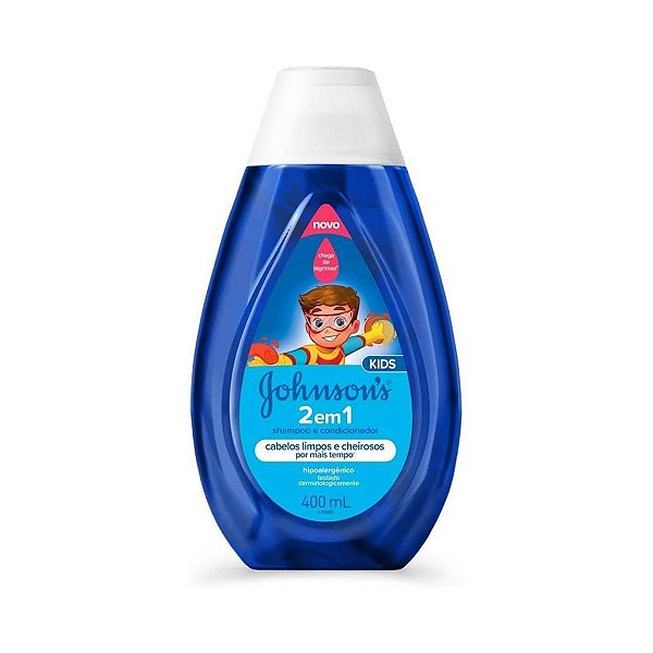 Shampoo e Condicionador Johnson's Kids 2 em 1 400ml