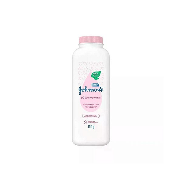 Talco Pó Dermo Protetor Johnson's Baby 100g Suave Proteção