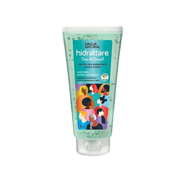 Gel Pós-Sol Hidratante 200g para o corpo Dagua Natural