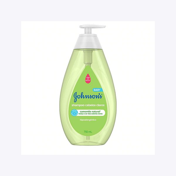 Shampoo Para Cabelos Claros 750ml Johnson's Baby