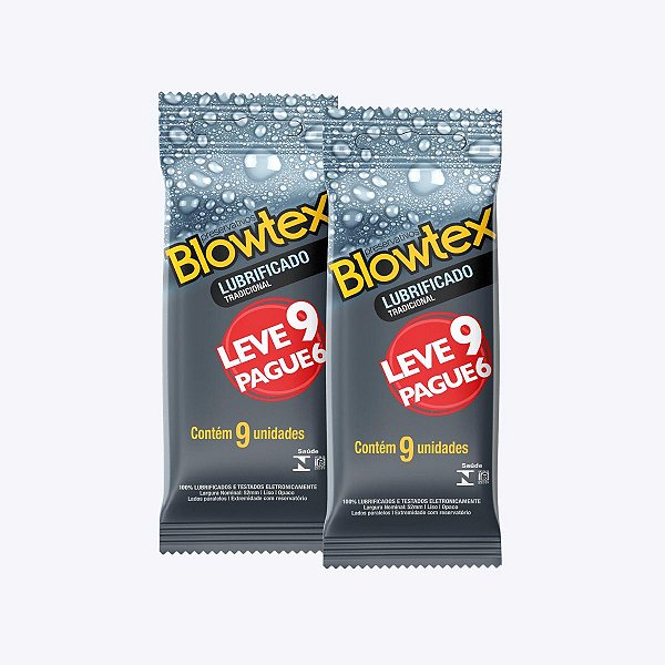 Camisinha Blowtex Lubrificado Tradicional Leve 18 Pague 12