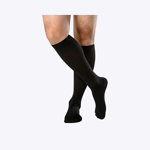 Meia Compressão 3/4 Panturrilha Masculina Attiva 20-30mHg