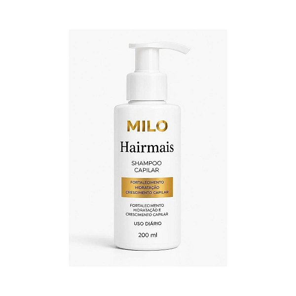 Shampoo Milo Hairmais Crescimento Fortalecimento 200ml