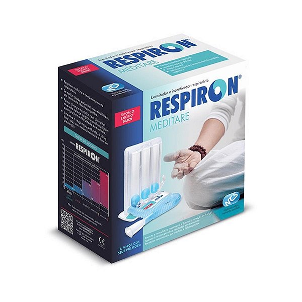 Exercitador E Incentivador Respiratório Respiron Meditare Nc