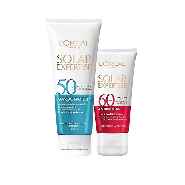 Protetor Solar L'Oréal Paris Expertise Corporal e Facial