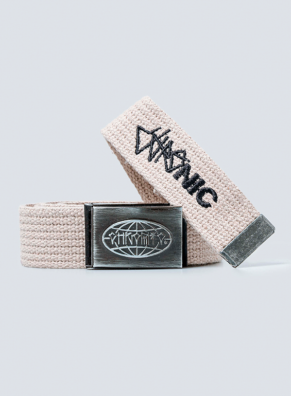 Cinto Chronic - 003 Logo Bordado - Bege