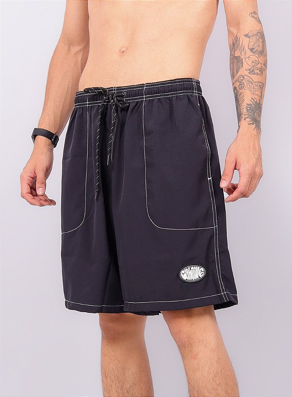 Bermuda Chronic Hydronatic - Tag Branco - Preto