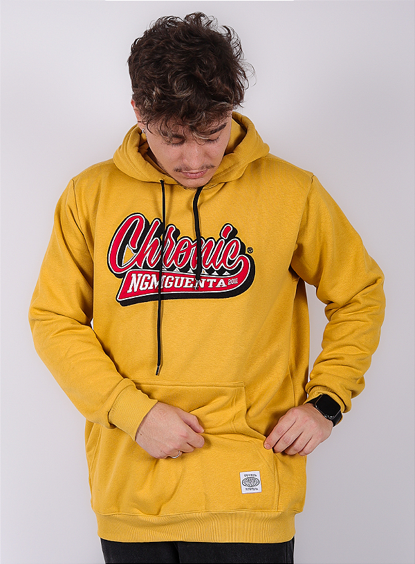 Blusa Moletom Chronic - Chronic Houstou 014 - Amarelo