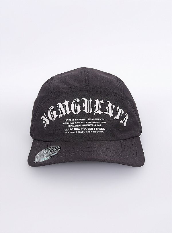 Boné Five Panel Chronic - Ngm Guenta - Preto