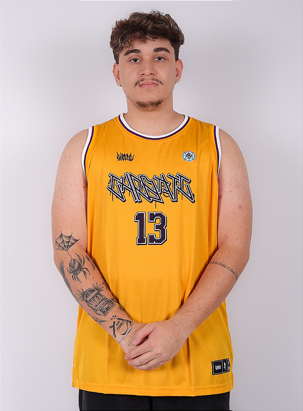 Regata Basket Chronic - Marginal 13 - Amarelo