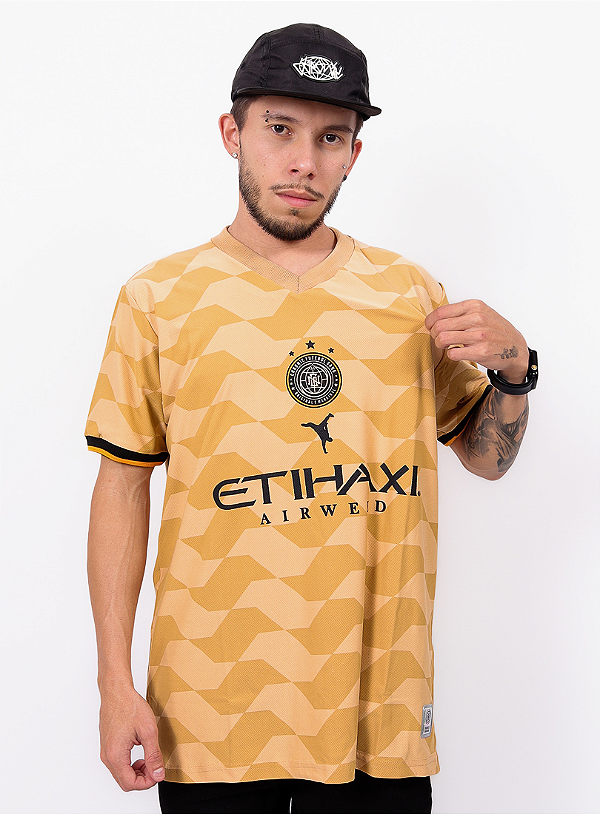 Camiseta de Time Chronic - Futebol Gang - Bege