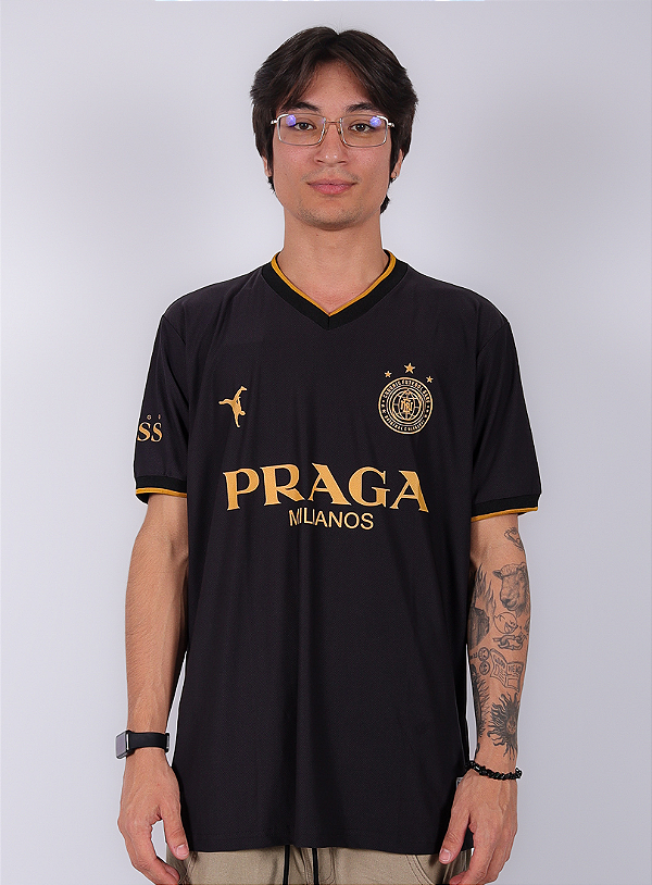 Camiseta de Time Chronic - Jogador Caro - Cinza Chumbo