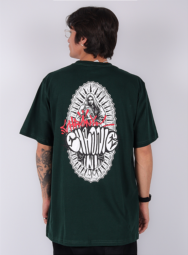 Camiseta Chronic - Santa - Verde