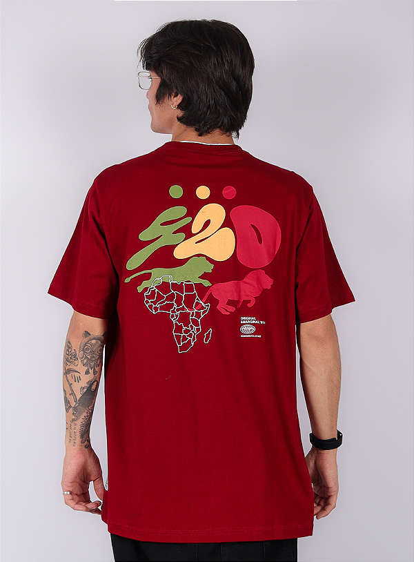 Camiseta Chronic - Brasileiro - Vermelho