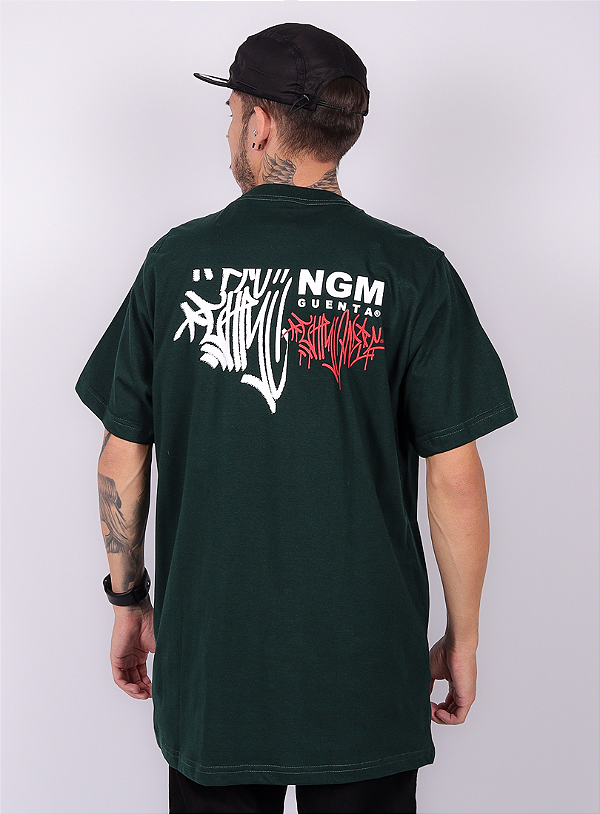 Camiseta Chronic - Ngm Guenta - Verde