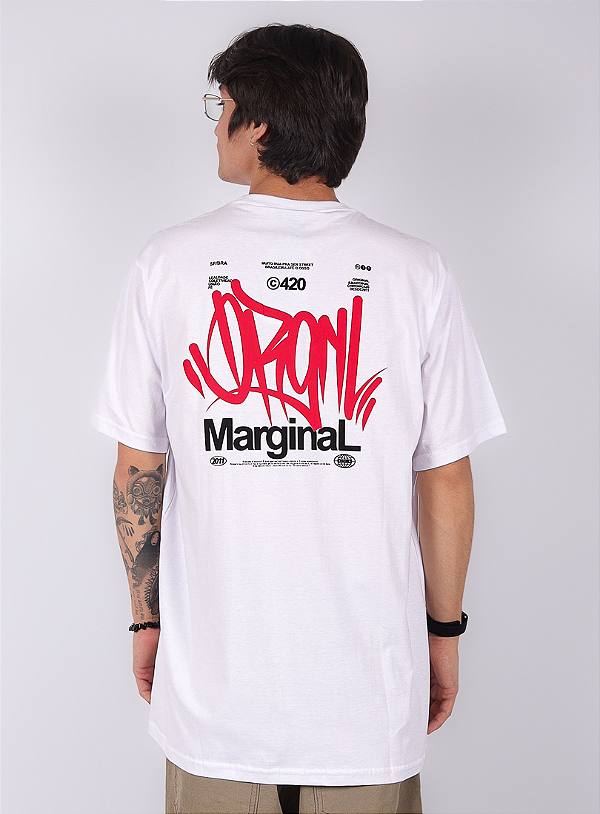 Camiseta Chronic - Orgnl Marginal - Branco