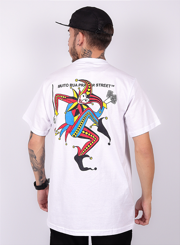 Camiseta Chronic - Joker - Branco