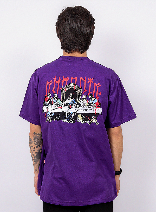 Camiseta Chronic - Santa Ceia - Roxo