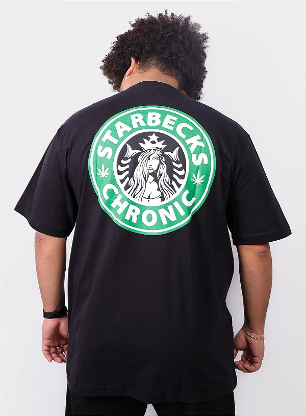 Camiseta Chronic Plus Size - Starbecks - Preto