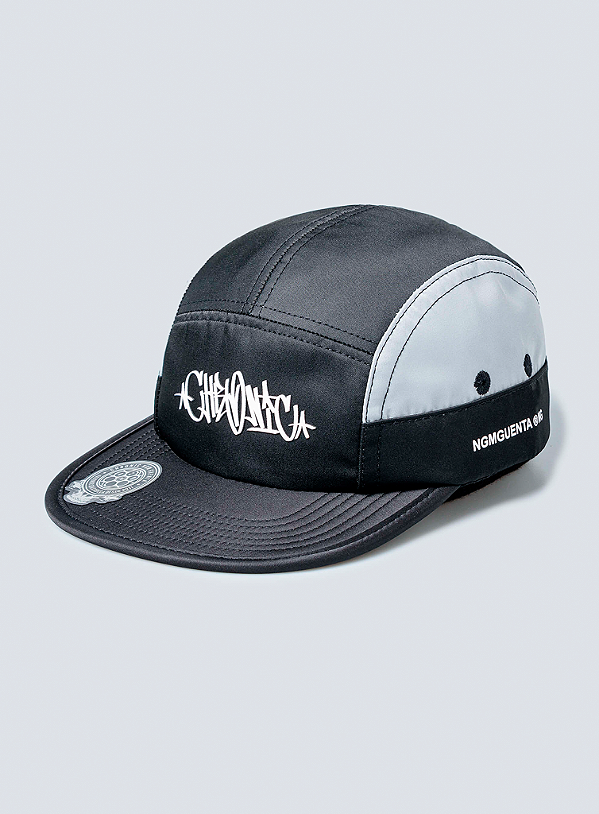 Boné Five Panel Chronic - Logo - Preto/Cinza