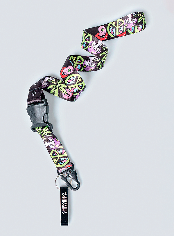 Chaveiro Tirante Chronic - Ecstasy - Preto