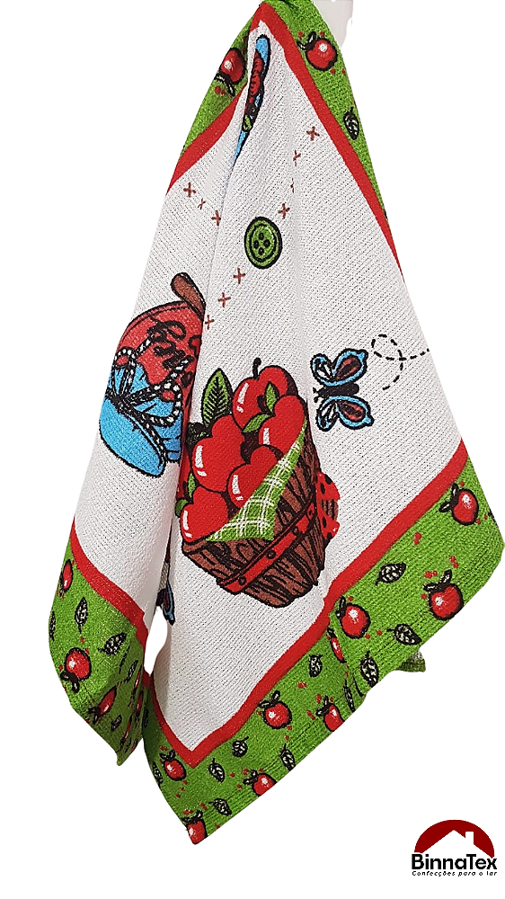 Pano de Prato Atoalhado Felpudo 100% Algodão