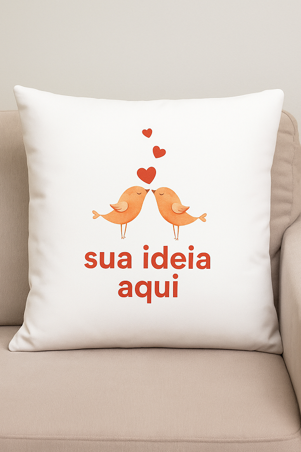 Almofada Personalizada Presente Brinde ou Mimo