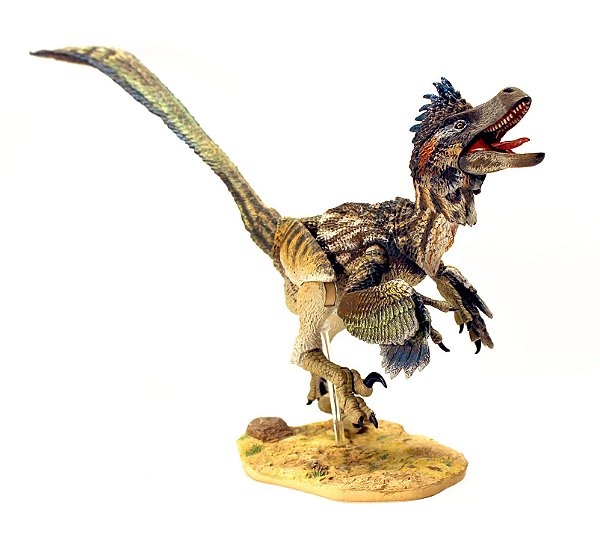 SAURORNITHOLESTES LANGSTONI BEASTS OF THE MESOZOIC FIGURA DE RAPTOR DINOSSAURO ARTICULADO