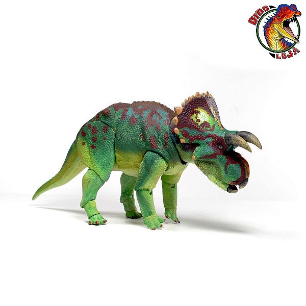 AVACERATOPS BEASTS OF THE MESOZOIC FIGURA DE CERATOPSÍDEO DINOSSAURO ARTICULADO